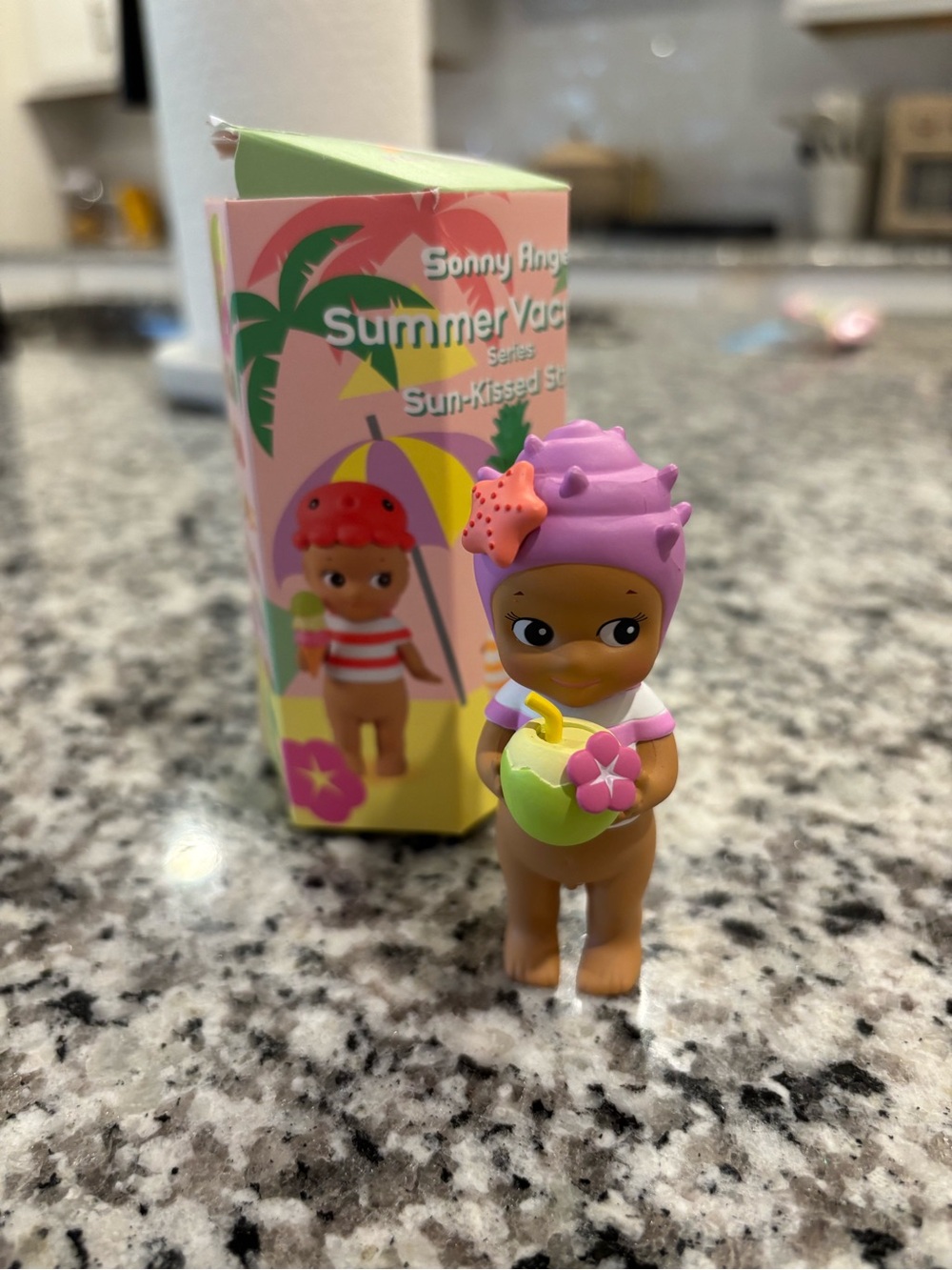 Sonny Angel Summer Vacation Purple Seashell